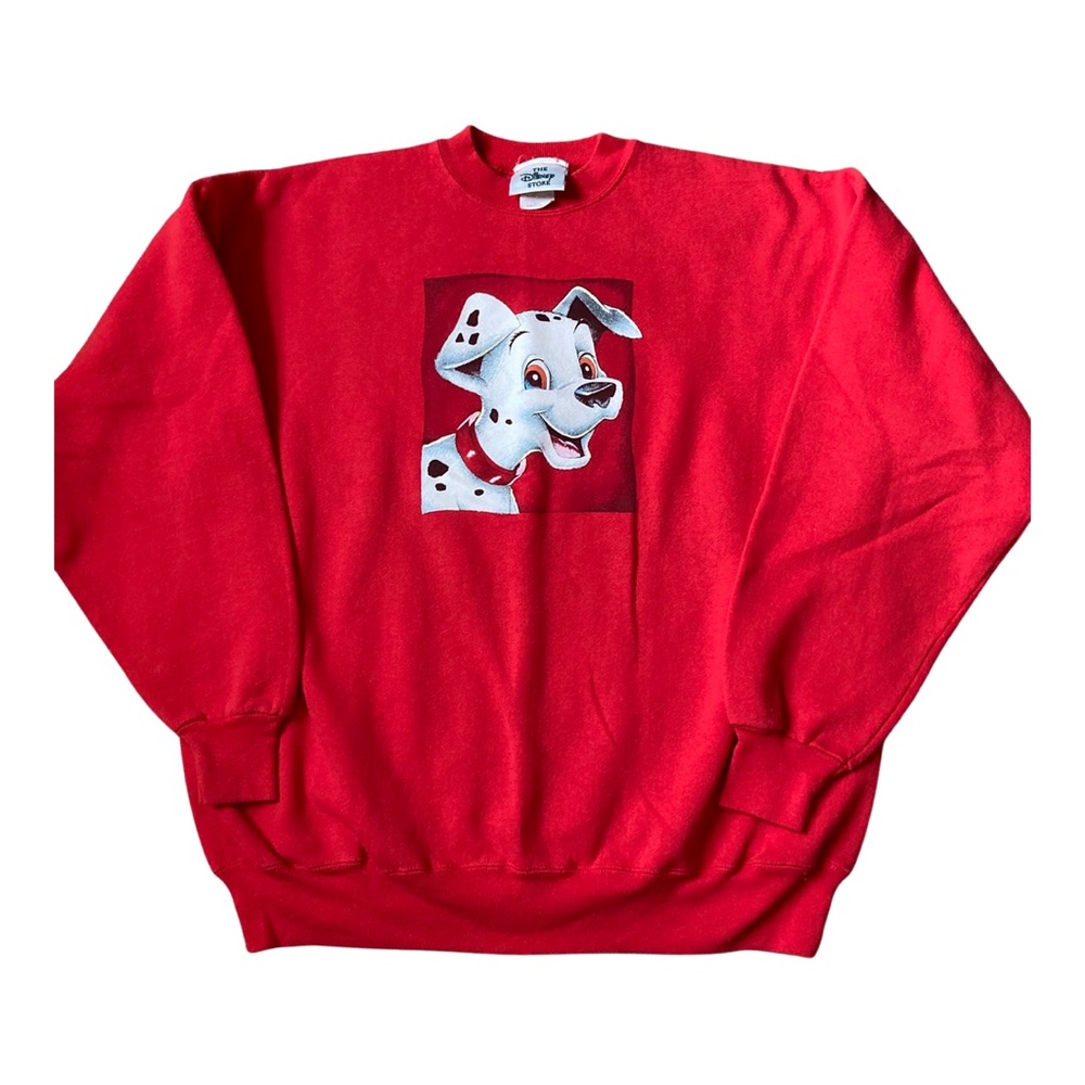 Vintage 101 Dalmatians sweaters crewneck Disney red white Xl 90’s